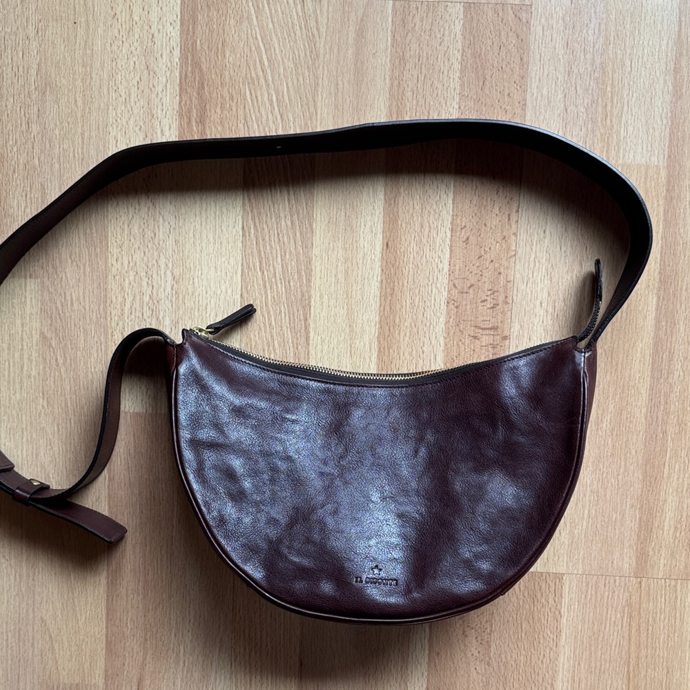 Il Bisonte Oliveta Leather Crossboday